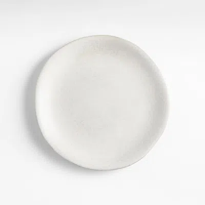 Crate & Barrel Carmel Ceramic Salad Plate By Gaby Dalkin In White