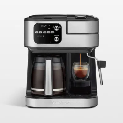 Crate & Barrel Cuisinart ® Coffee Center ® Barista Bar 4-in-1 Coffee Maker In Black