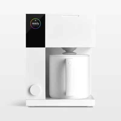 Crate & Barrel Fellow Aiden Matte White Precision Coffee Maker