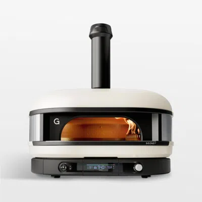 Crate & Barrel Gozney Dome 2 Xl Hybrid Fuel Pizza Oven In Bone In Black