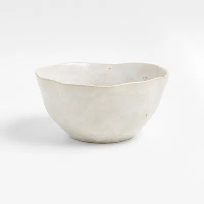 Crate & Barrel Kiln Off-white Cereal Bowl By Leanne Ford