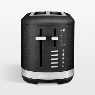 Crate & Barrel Kitchenaid ® 2-slice Toaster In Cast Iron Black