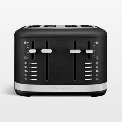 Crate & Barrel Kitchenaid ® 4-slice Toaster In Cast Iron Black