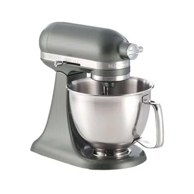 Crate & Barrel Kitchenaid® Artisan® Mini 3.5-quart Tilt-head Contour Silver Stand Mixer In Gray