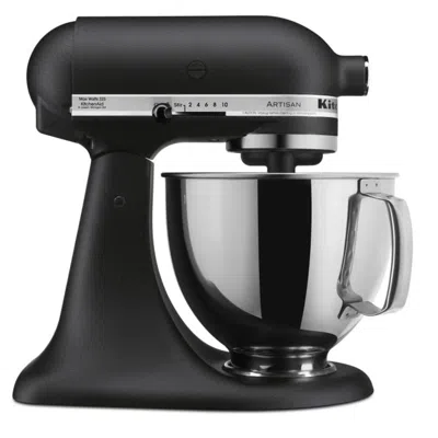 Crate & Barrel Kitchenaid ® Artisan® Series Cast Iron Black 5-quart Tilt-head Stand Mixer