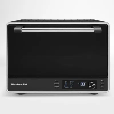Crate & Barrel Kitchenaid ® Dual Convection Countertop Oven With Air Fry In Black