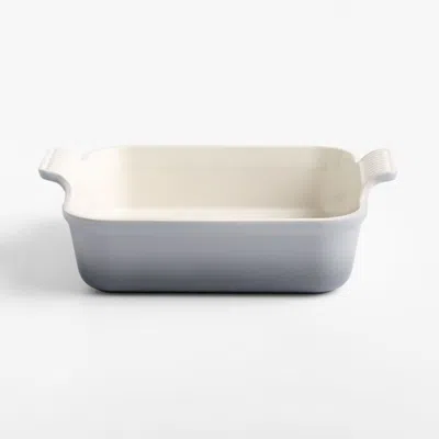 Crate & Barrel Le Creuset ® 3-qt. Chateau Stoneware Square Baking Dish In Blue