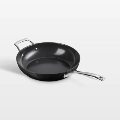 Crate & Barrel Le Creuset ® Essential Ceramic Nonstick 11" Deep Fry Pan In Black