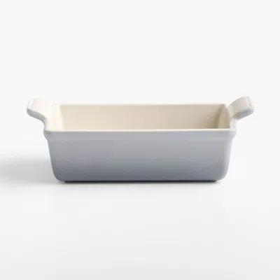 Crate & Barrel Le Creuset ® Heritage Chateau Stoneware Loaf Dish In Blue