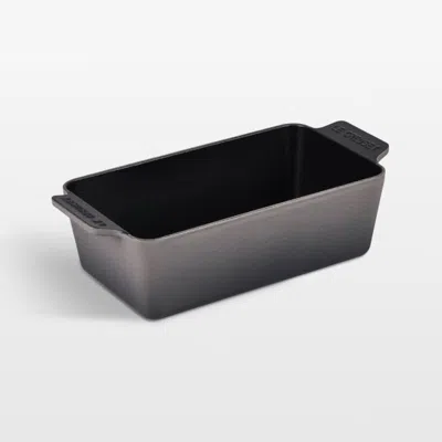 Crate & Barrel Le Creuset ® Signature Oyster Cast Iron Loaf Pan In Gray