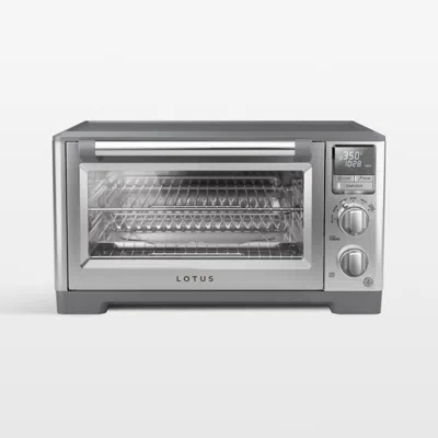 Crate & Barrel Lotus Professional Series The Perfectionist™ Oven In Silver