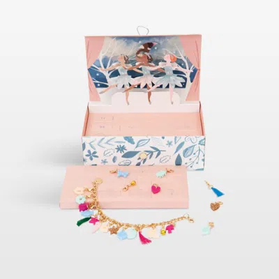 Crate & Barrel Meri Meri Winter Ballerina Kids Advent Calendar In Multi
