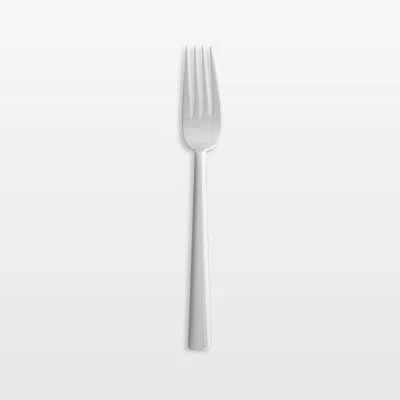 Crate & Barrel Mix Salad Fork In Silver