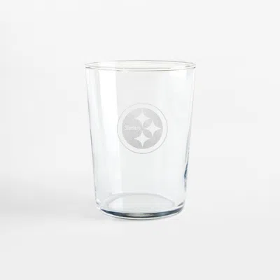 Crate & Barrel Nfl Pittsburgh Steelers Bodega 17-oz. Highball Glass, Set Of 4 In Clear