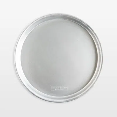 Crate & Barrel Nordic Ware Naturals 14" Deep Dish Pizza Pan In Silver