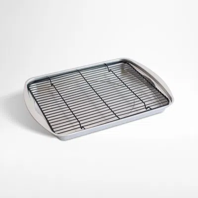 Crate & Barrel Nordic Ware ® Oven Crisp Baking Tray In Gray