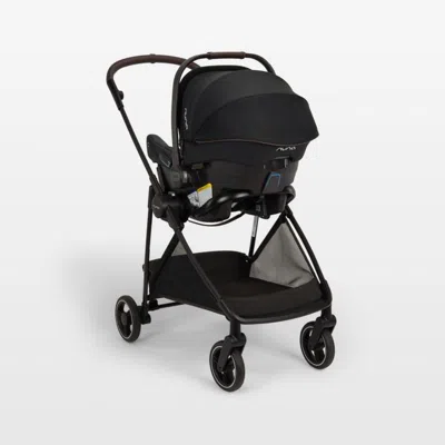 Crate & Barrel Nuna Pipa Urbn Caviar Flex System In Black
