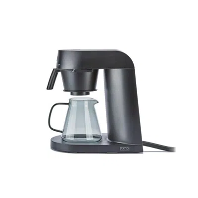 Crate & Barrel Ratio Four Black Coffee Maker