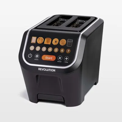 Crate & Barrel Revolution Instaglo R90 Black Toaster