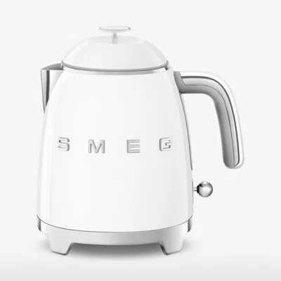 Crate & Barrel Smeg White Retro Mini Electric Kettle