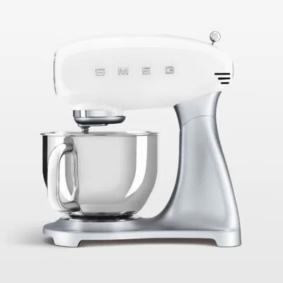 Crate & Barrel Smeg White Stand Mixer