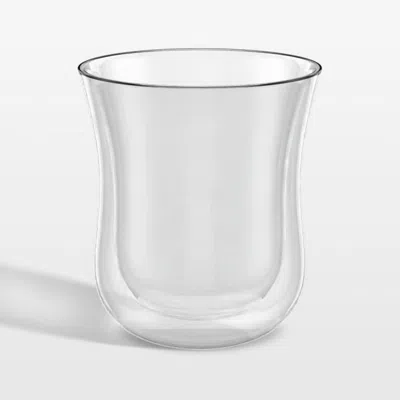 Crate & Barrel Stolzle 6-oz. Coffee 'n More Tumbler In Clear