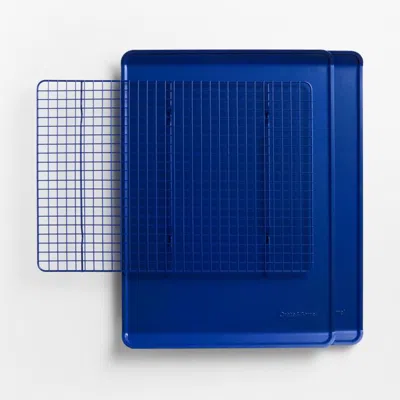 Crate & Barrel The Cookie Sheets And Cooling Rack 3-piece Set By Levain Bakery In Blue