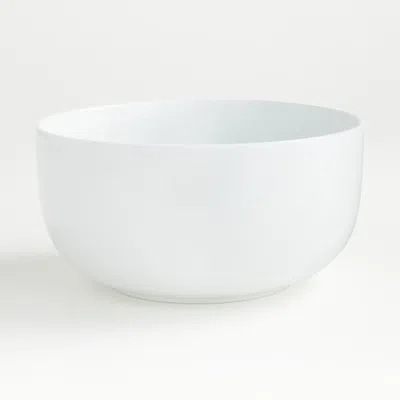 Crate & Barrel Toben 9" Serving Bowl In White