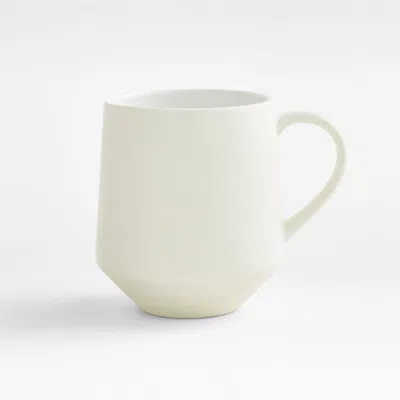 Crate & Barrel Tour 14-oz. White Porcelain Mug