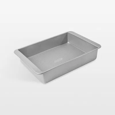 Crate & Barrel Usa Pan Lasagna Pan In Gray