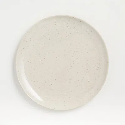 Crate & Barrel Wilder Dinner Plate In Pink
