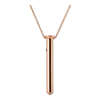 Crave Vesper Mini Vibrator Necklace - Rose Gold In Gold
