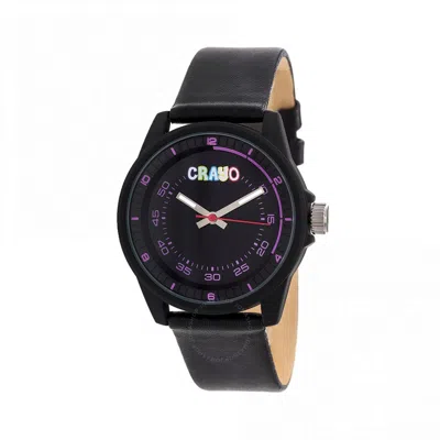 Crayo Jolt Black Dial Watch Cracr4901 In Gray