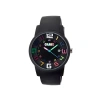 Crayo Women's Festival Black Silicone-band Watch With Date Cracr2006 In Transparent