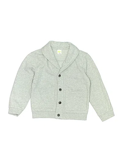 Pre-owned Crazy 8 Kids' Cardigan Sweater In Gray