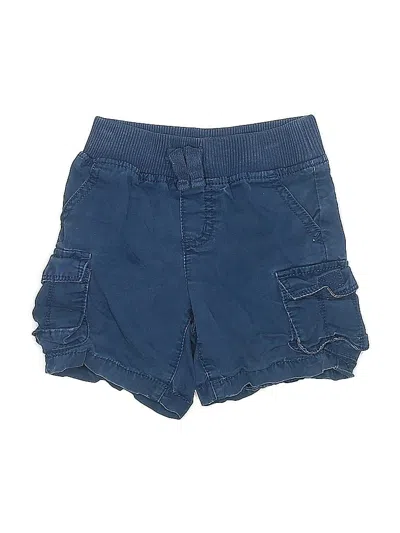 Pre-owned Crazy 8 Kids' Cargo Shorts In Blue