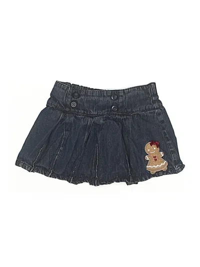 Pre-owned Crazy 8 Kids' Denim Skirt In Blue