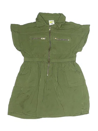 Pre-owned Crazy 8 Kids' Dress In Green