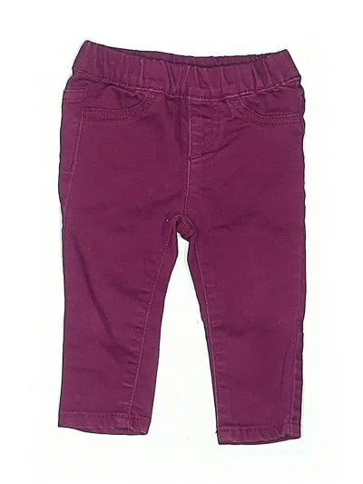 Pre-owned Crazy 8 Babies' Jeggings In Purple