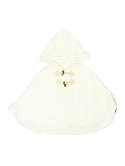 Pre-owned Crazy 8 Kids' Poncho In White