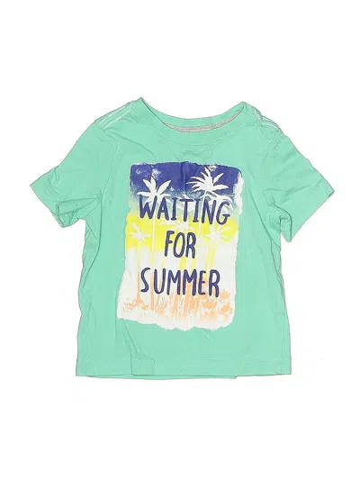 Pre-owned Crazy 8 Kids' Short Sleeve T-shirt In Green