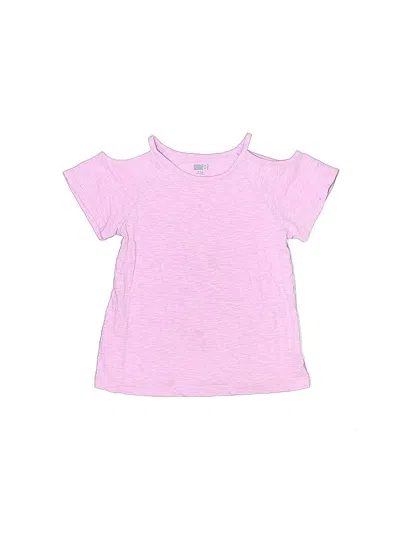 Pre-owned Crazy 8 Kids' Short Sleeve T-shirt In Pink