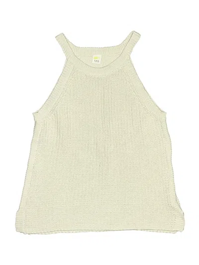Pre-owned Crazy 8 Kids' Sweater Vest In White