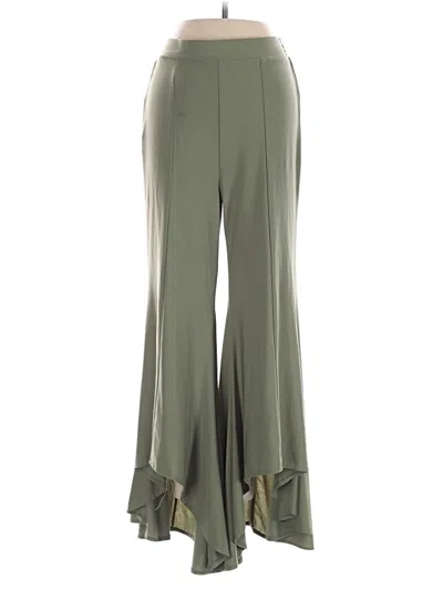 Pre-owned Crazy Train Dress Pants In Green