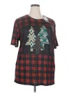 Crazy Train Short Sleeve T-shirt In Red