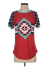 Crazy Train Short Sleeve T-shirt In Red