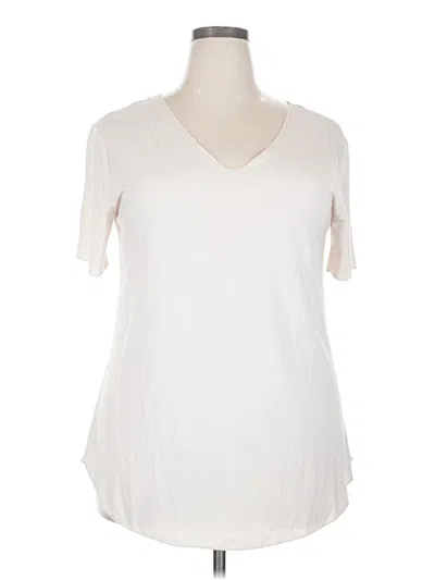 Pre-owned Crazy Train Short Sleeve T-shirt In White