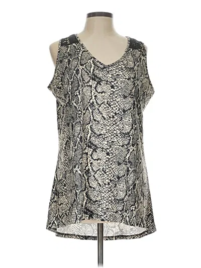 Crazy Train Sleeveless Blouse In Multi