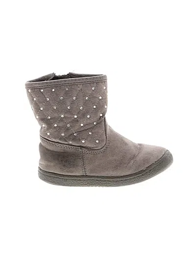 Pre-owned Crb Kids' Boots In Brown