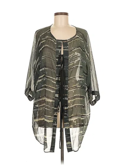 Pre-owned Crea Concept Kimono In Green